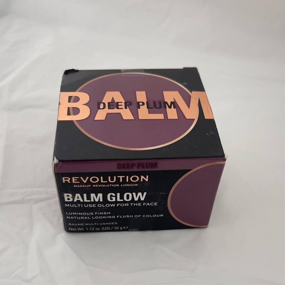 Revolution Balm Glow Multi Use For The Face. (Deep Plum)